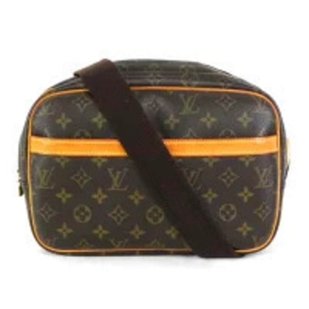 Louis Vuitton Reporter Monogram Canvas Leather Brown